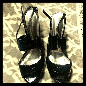 Black Cathy Jean High Heels